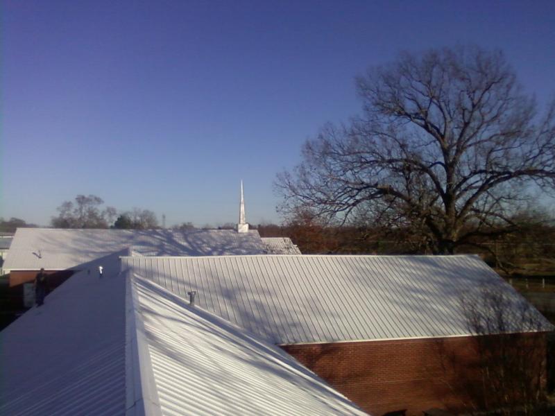 recomend us for your church roof this is one we did late 2009
